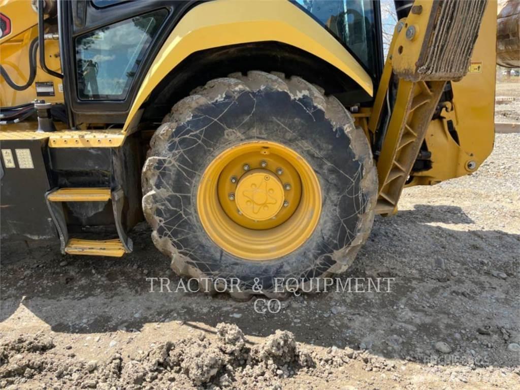 CAT 420-07 Товарач със заден ексватор