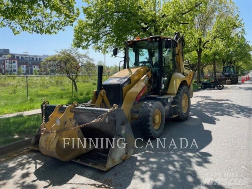 CAT 420-07 Товарач със заден ексватор