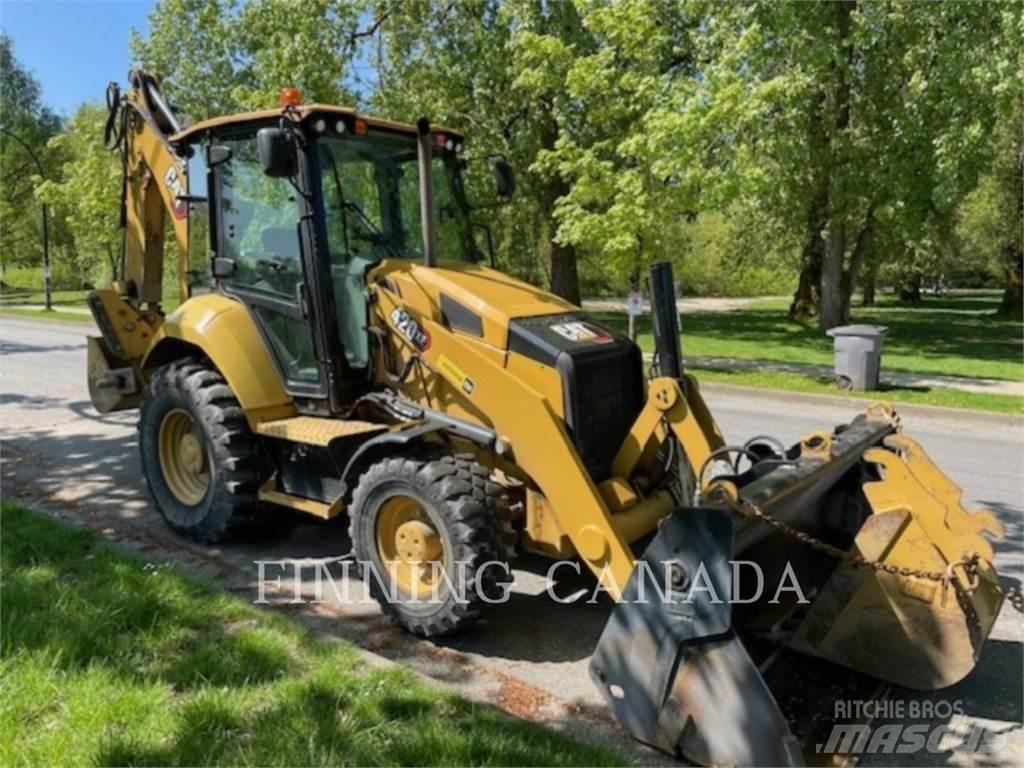 CAT 420-07 Товарач със заден ексватор