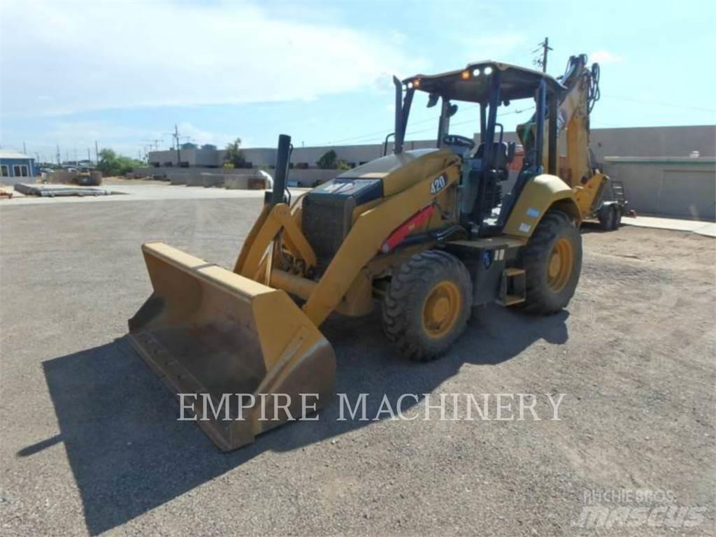 CAT 420-074EOP Товарач със заден ексватор