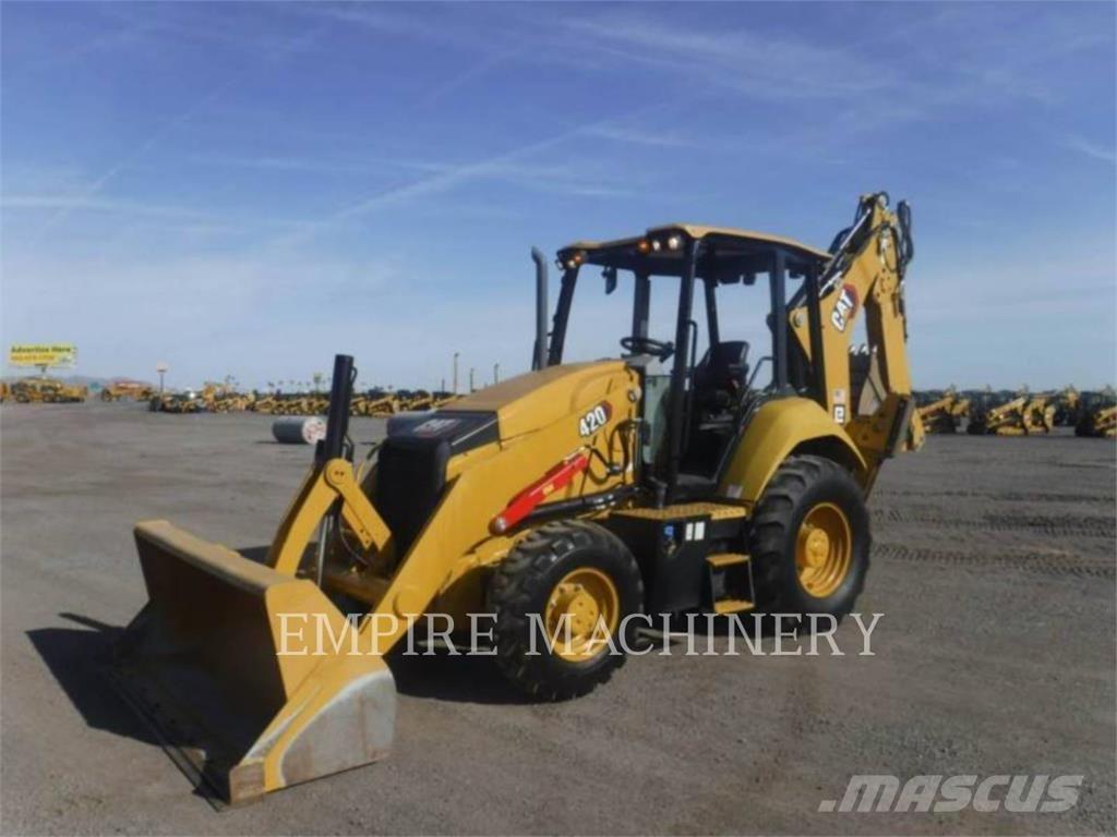 CAT 420-074EOP Товарач със заден ексватор