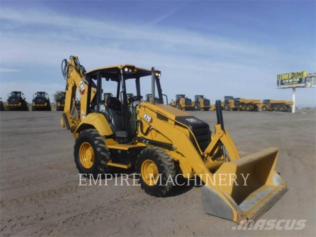 CAT 420-074EOP Товарач със заден ексватор