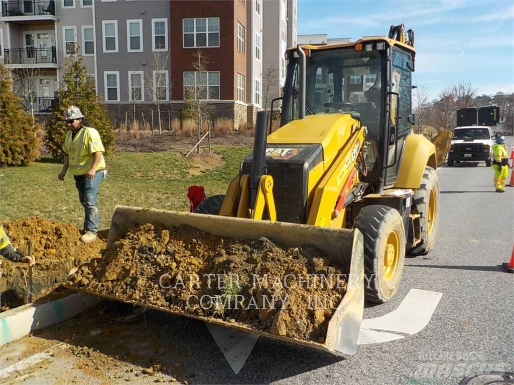 CAT 420-07XE Товарач със заден ексватор