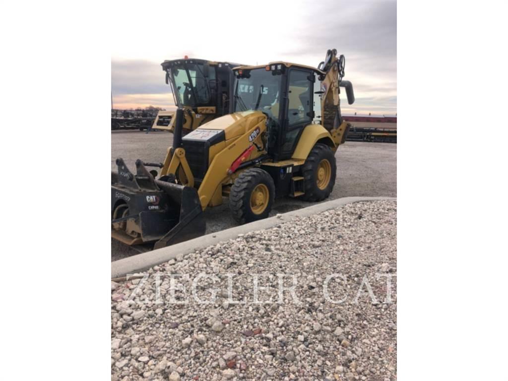 CAT 420-07XE Товарач със заден ексватор