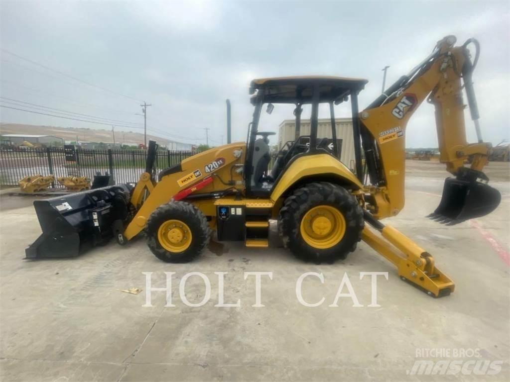 CAT 420-07XE Товарач със заден ексватор