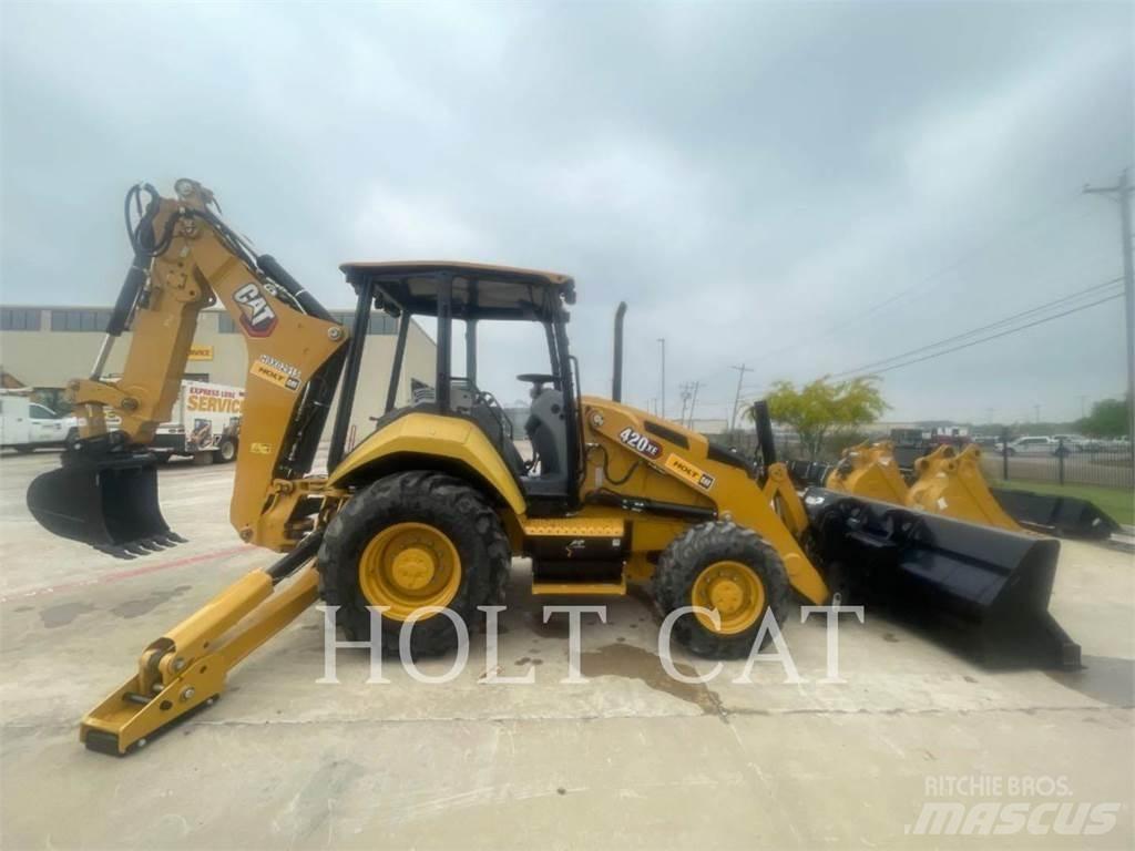 CAT 420-07XE Товарач със заден ексватор