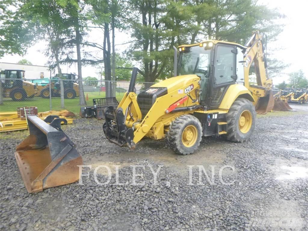 CAT 420-07XE Товарач със заден ексватор