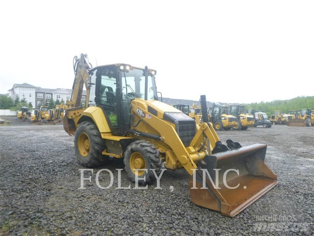 CAT 420-07XE Товарач със заден ексватор