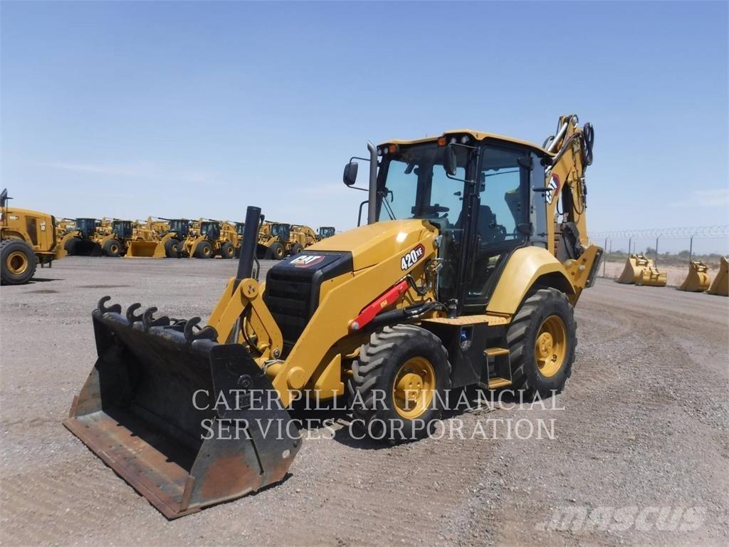 CAT 420-07XE Товарач със заден ексватор