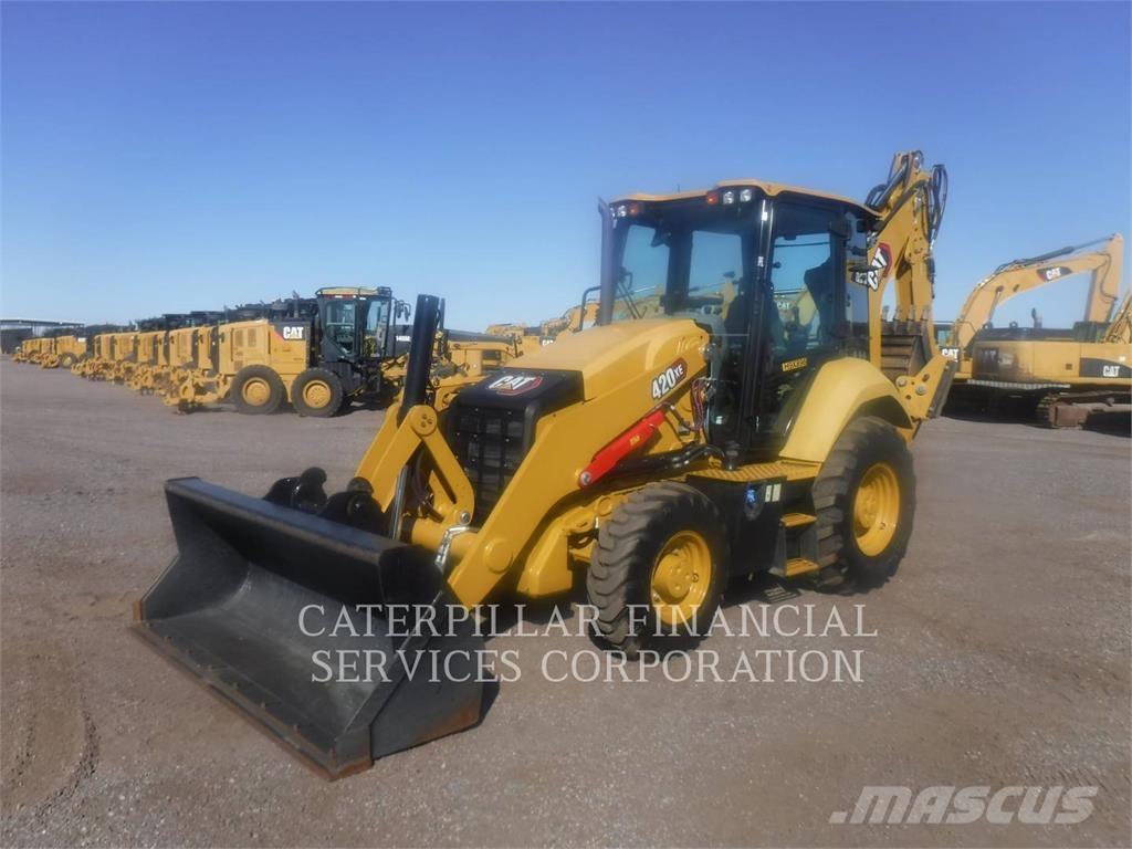CAT 420-07XE Товарач със заден ексватор