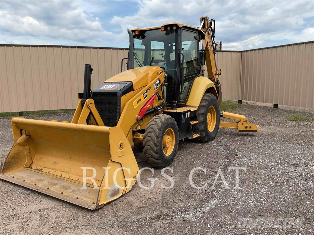 CAT 420 4AEM Товарач със заден ексватор