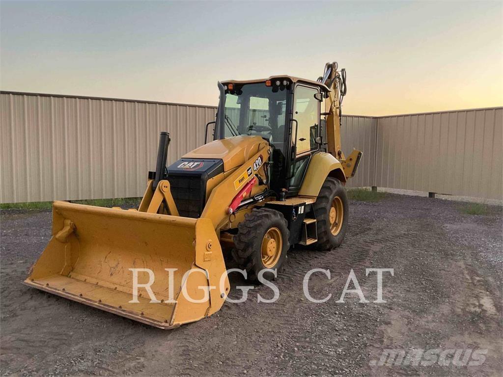 CAT 420 4AEM Товарач със заден ексватор