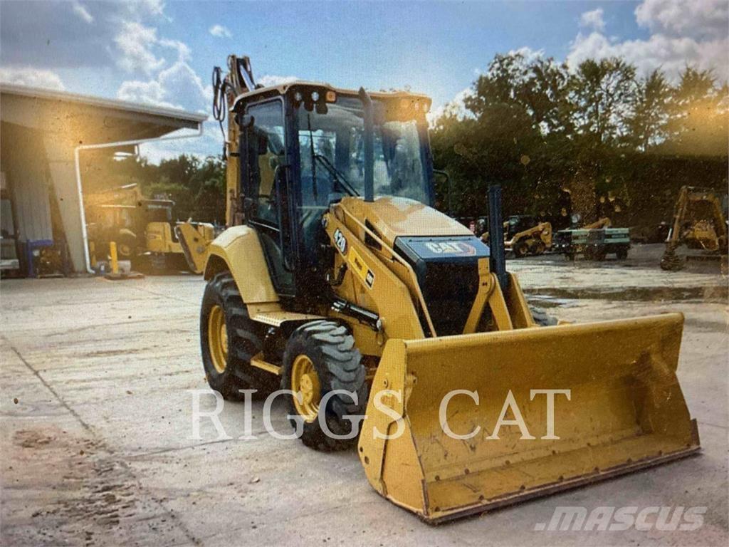 CAT 420 4AEM Товарач със заден ексватор