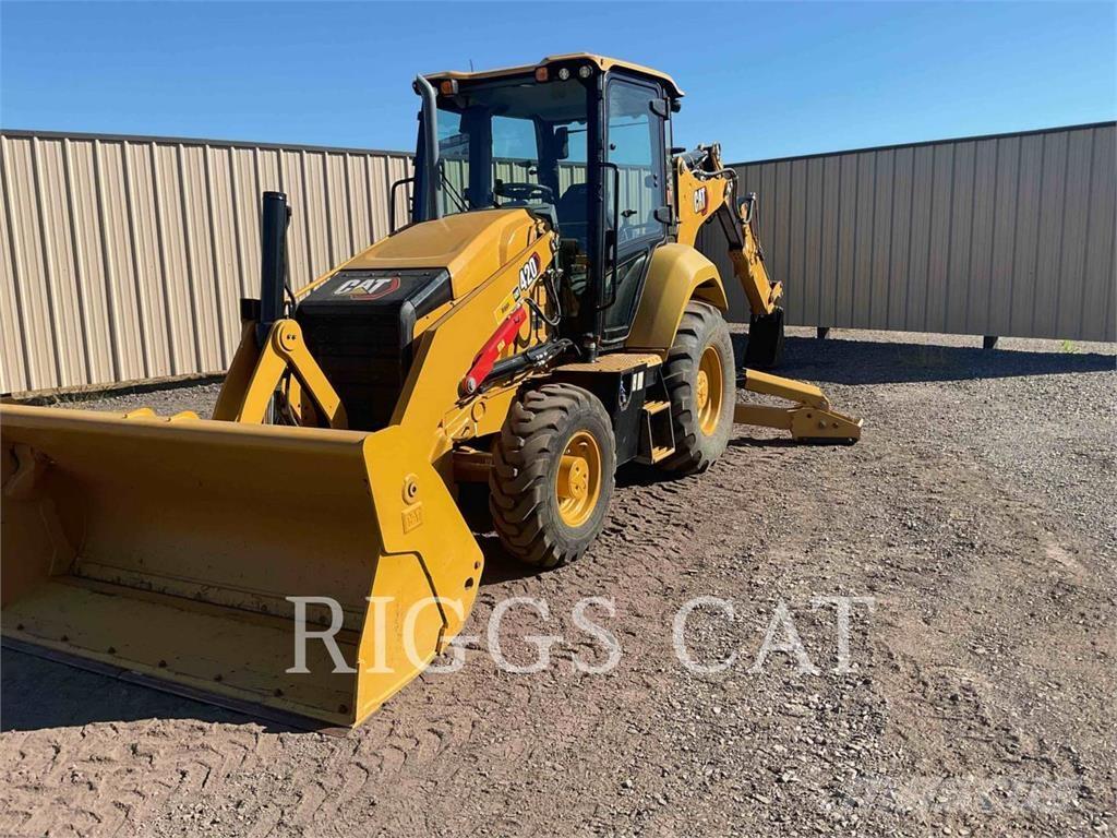 CAT 420 4AEM Товарач със заден ексватор