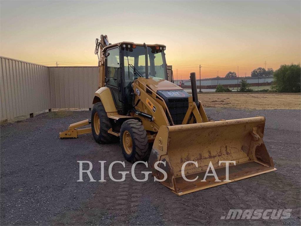 CAT 420 4AEM Товарач със заден ексватор