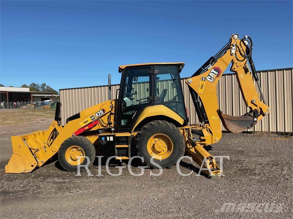 CAT 420 4AEM Товарач със заден ексватор