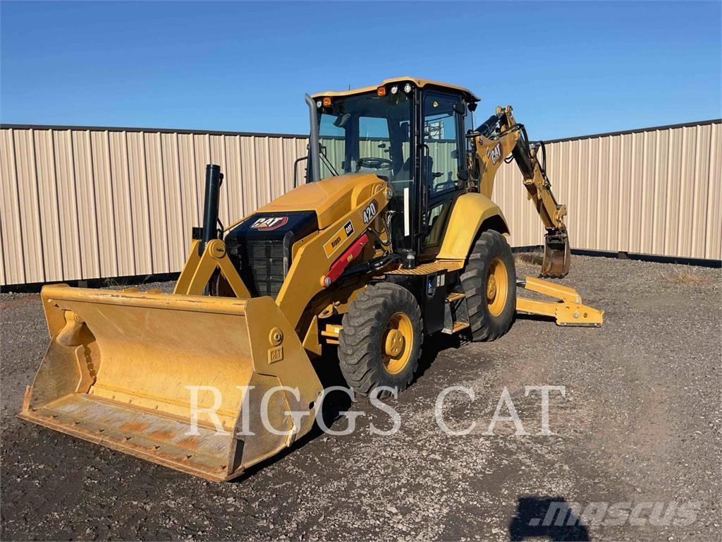 CAT 420 4AEM Товарач със заден ексватор