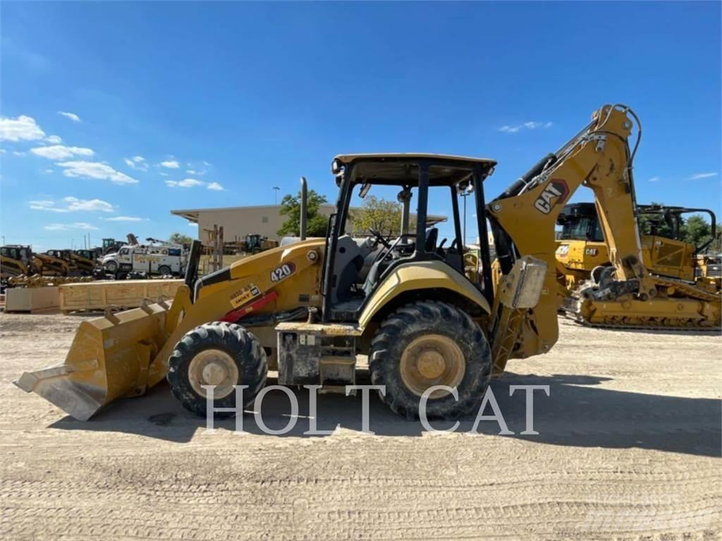 CAT 420 4SX Товарач със заден ексватор