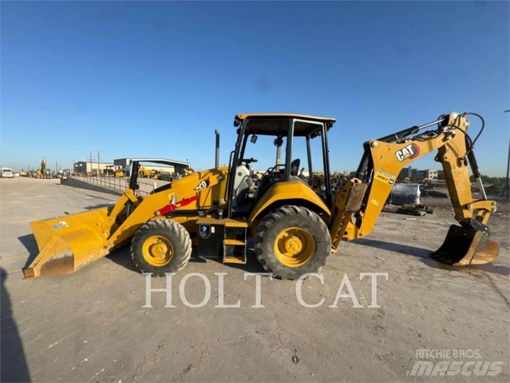CAT 420 4SX Товарач със заден ексватор