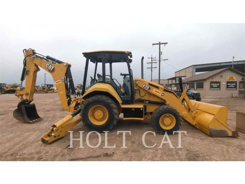 CAT 420 4SX Товарач със заден ексватор