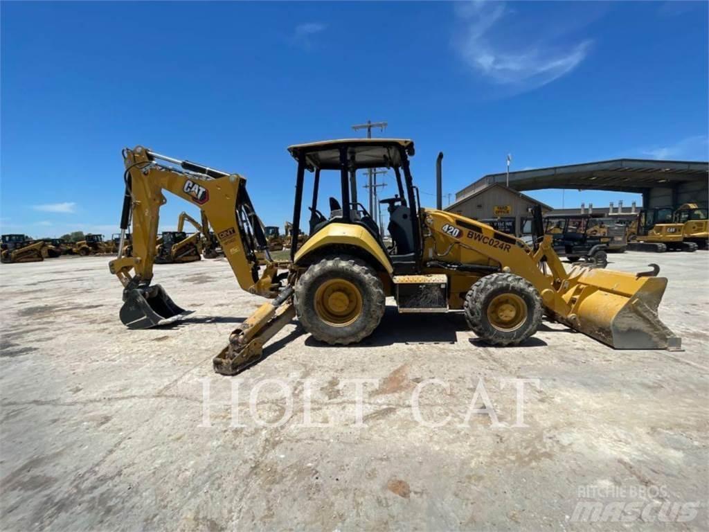 CAT 420 4SX Товарач със заден ексватор