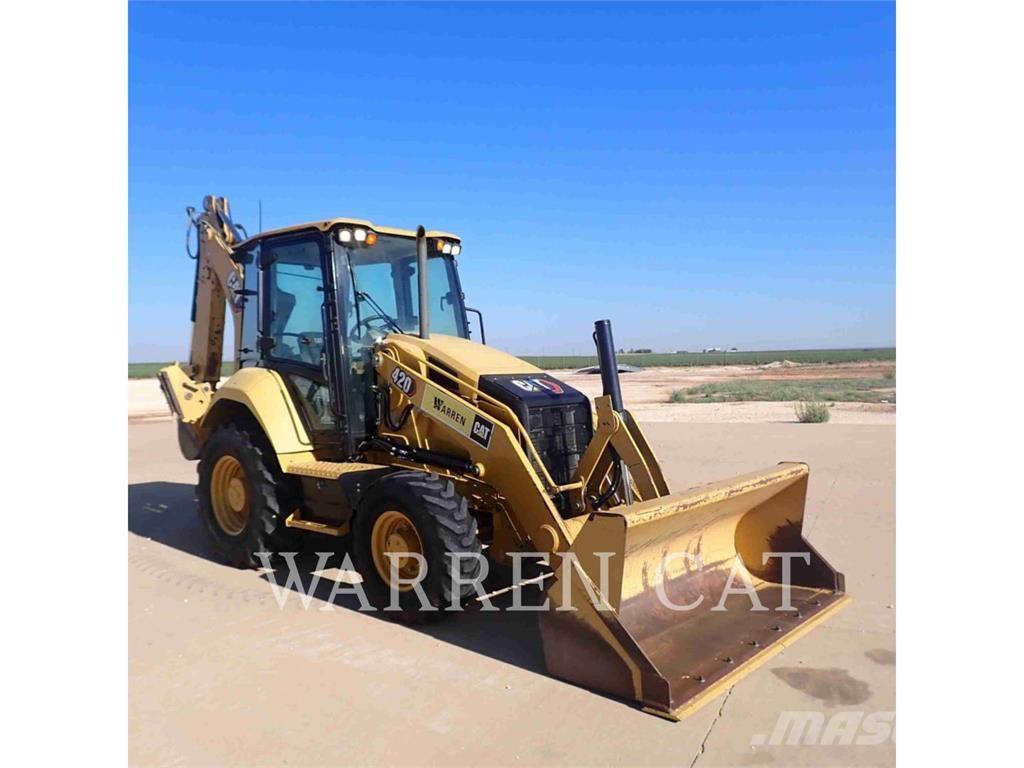 CAT 420 AE4 Товарач със заден ексватор