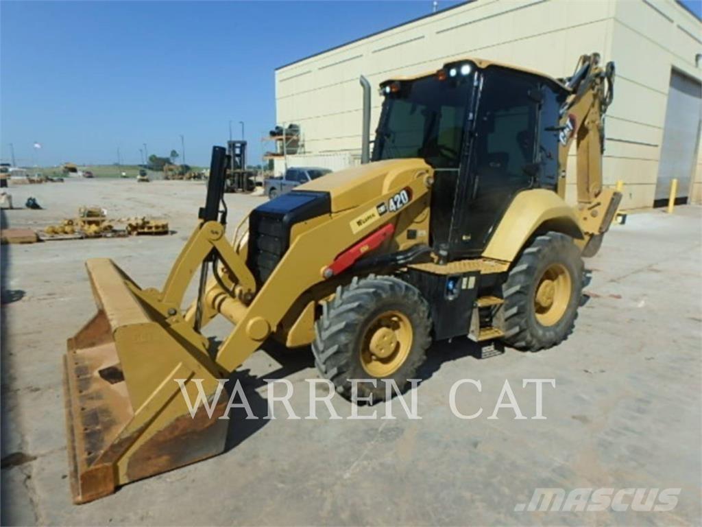 CAT 420 AE4 Товарач със заден ексватор