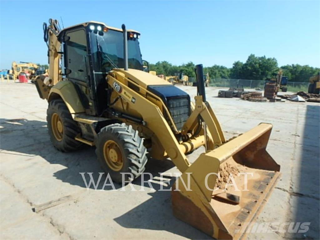 CAT 420 AE4 Товарач със заден ексватор