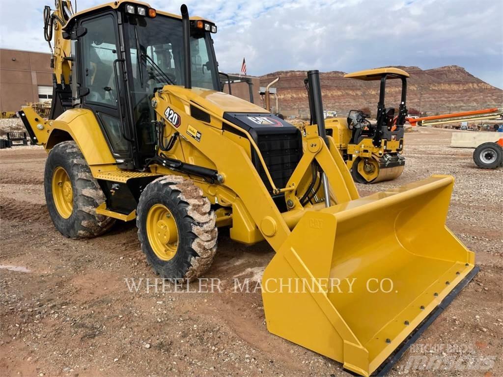 CAT 420 CF Товарач със заден ексватор
