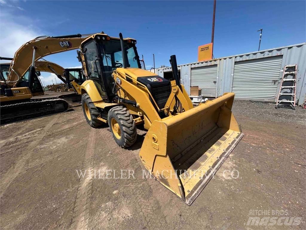 CAT 420 CF Товарач със заден ексватор