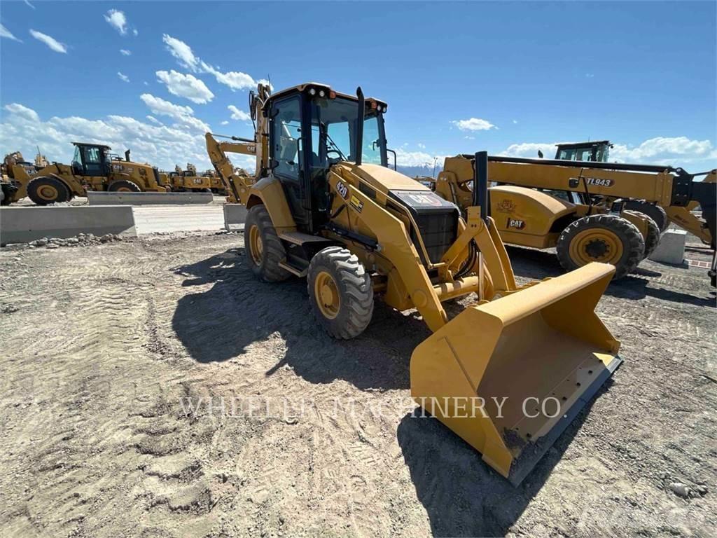 CAT 420 CF Товарач със заден ексватор