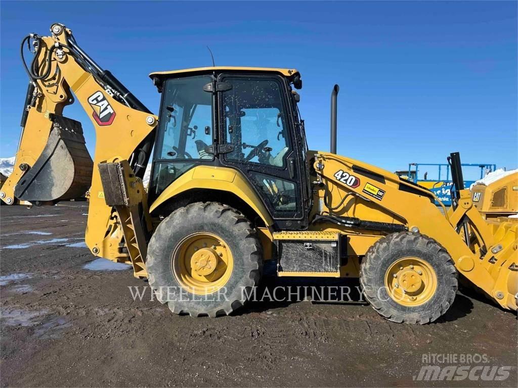 CAT 420 CF MP Товарач със заден ексватор
