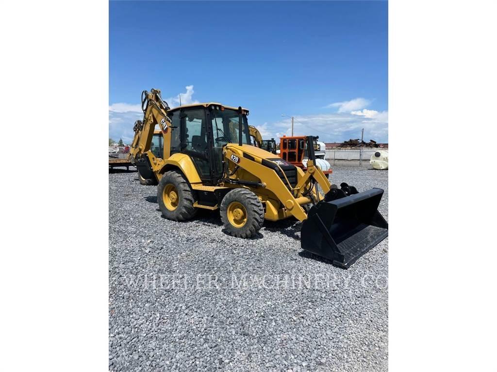 CAT 420 IT CF Товарач със заден ексватор