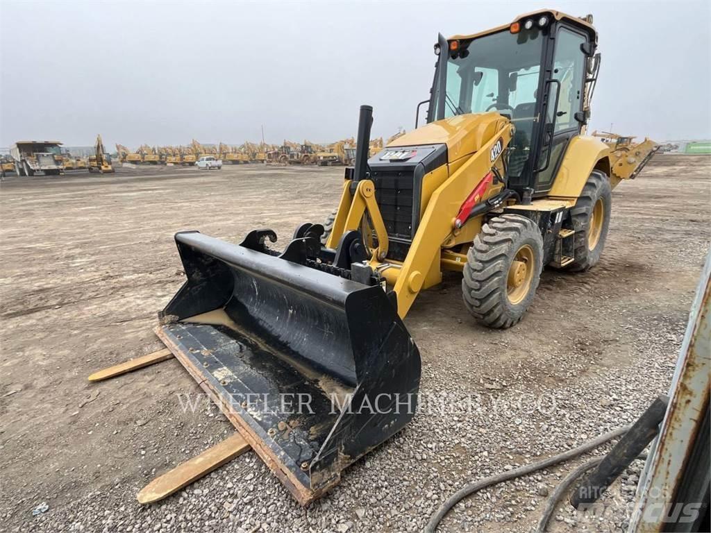 CAT 420 IT CF Товарач със заден ексватор