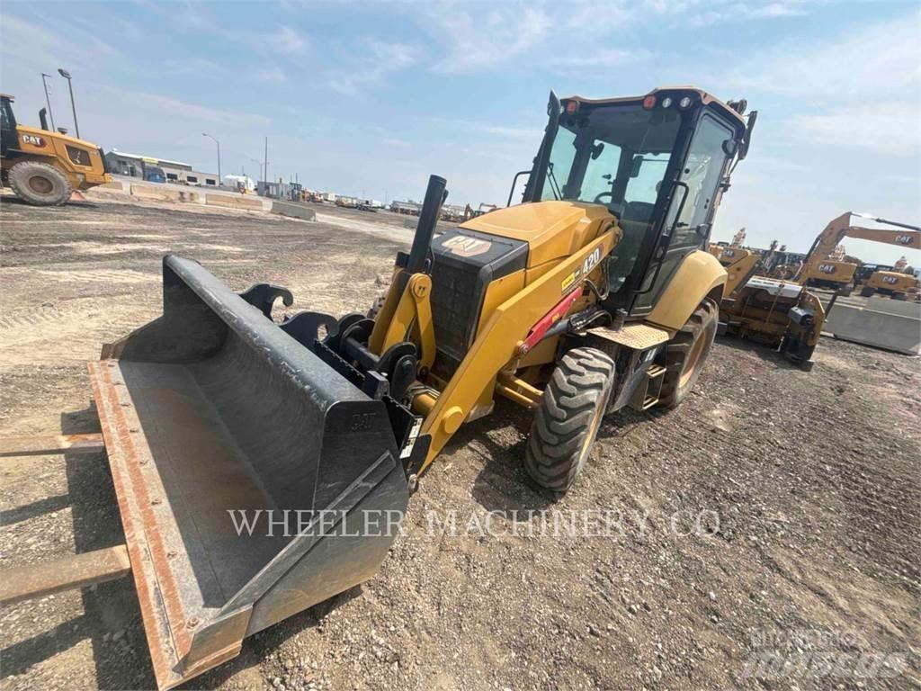 CAT 420 IT CF Товарач със заден ексватор