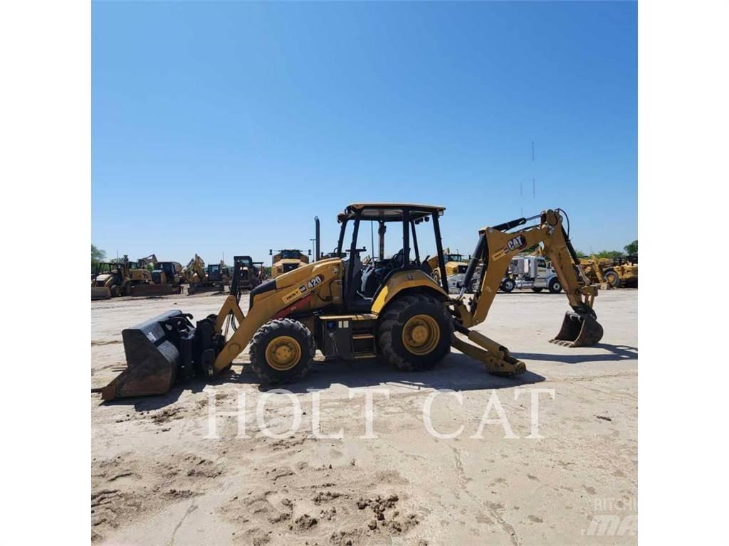 CAT 420 IT4S Товарач със заден ексватор