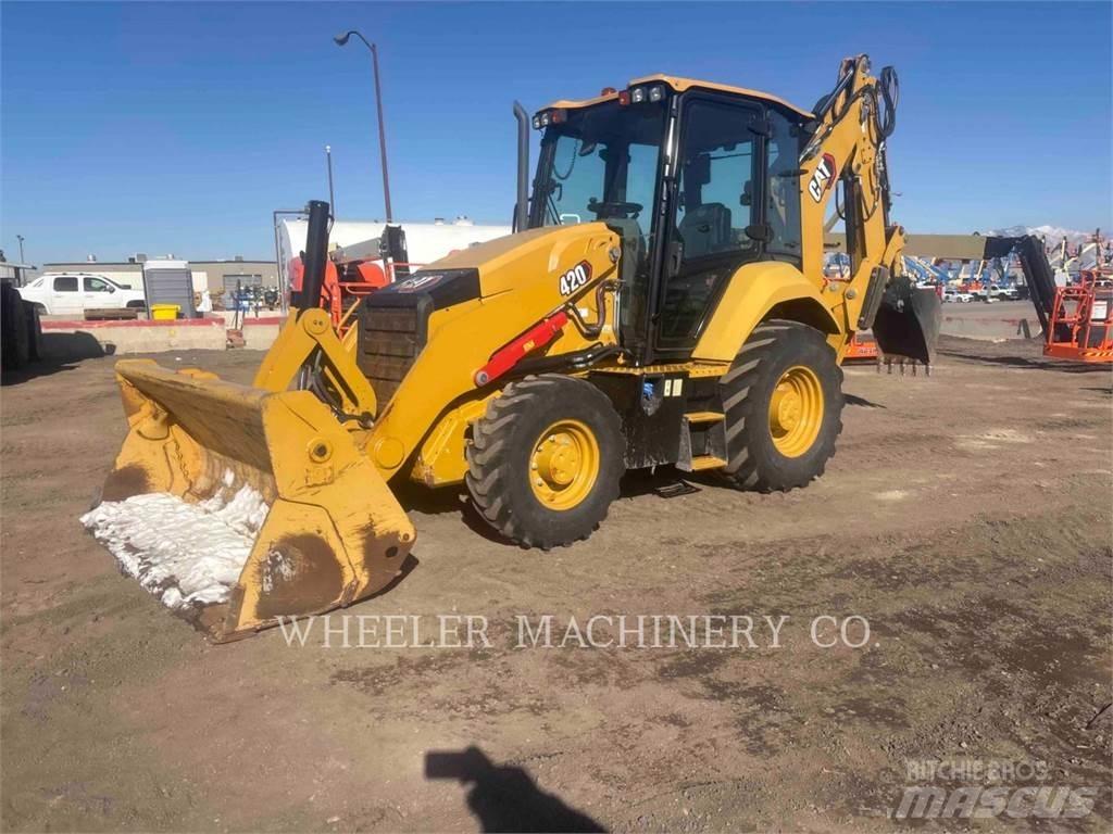 CAT 420 TH Товарач със заден ексватор