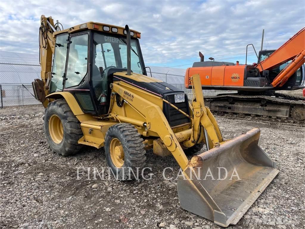 CAT 420D Товарач със заден ексватор