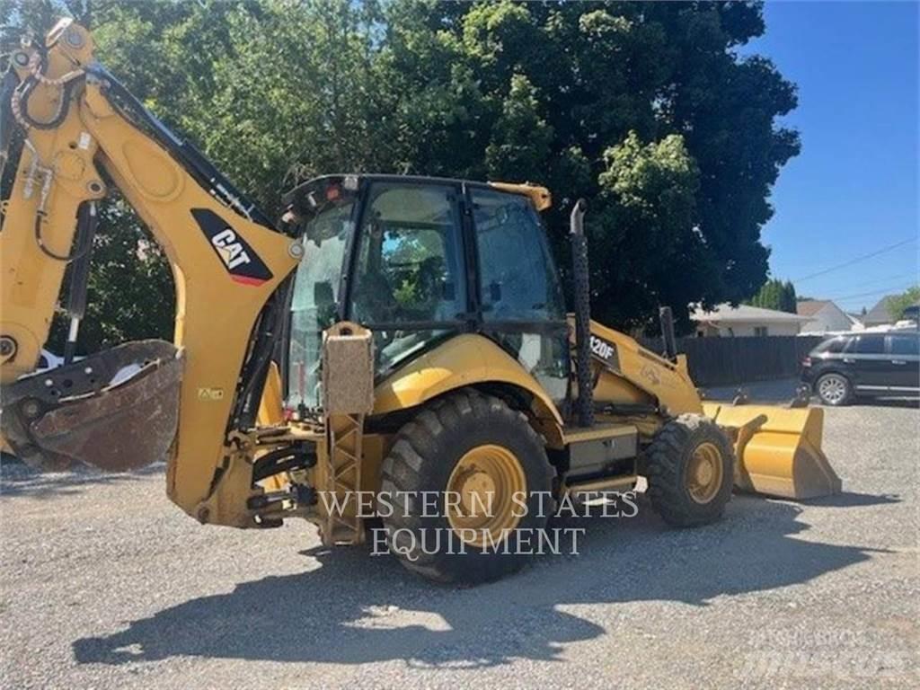 CAT 420F Товарач със заден ексватор