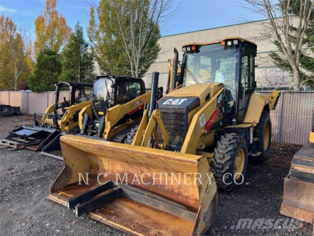 CAT 420F Товарач със заден ексватор