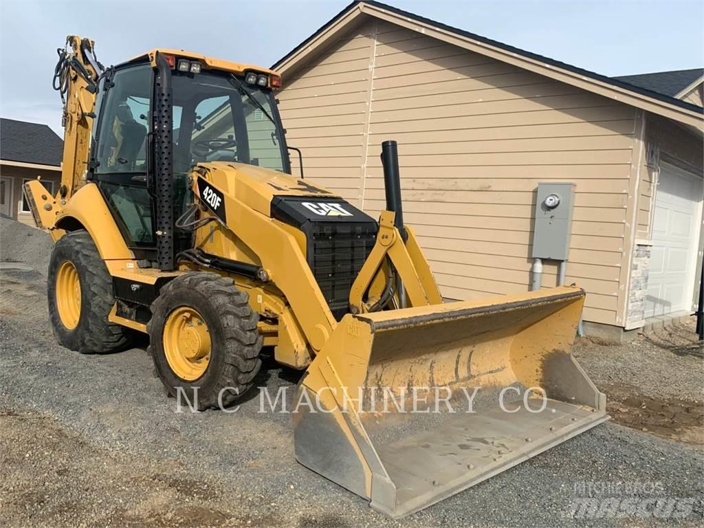 CAT 420F 4ECB Товарач със заден ексватор