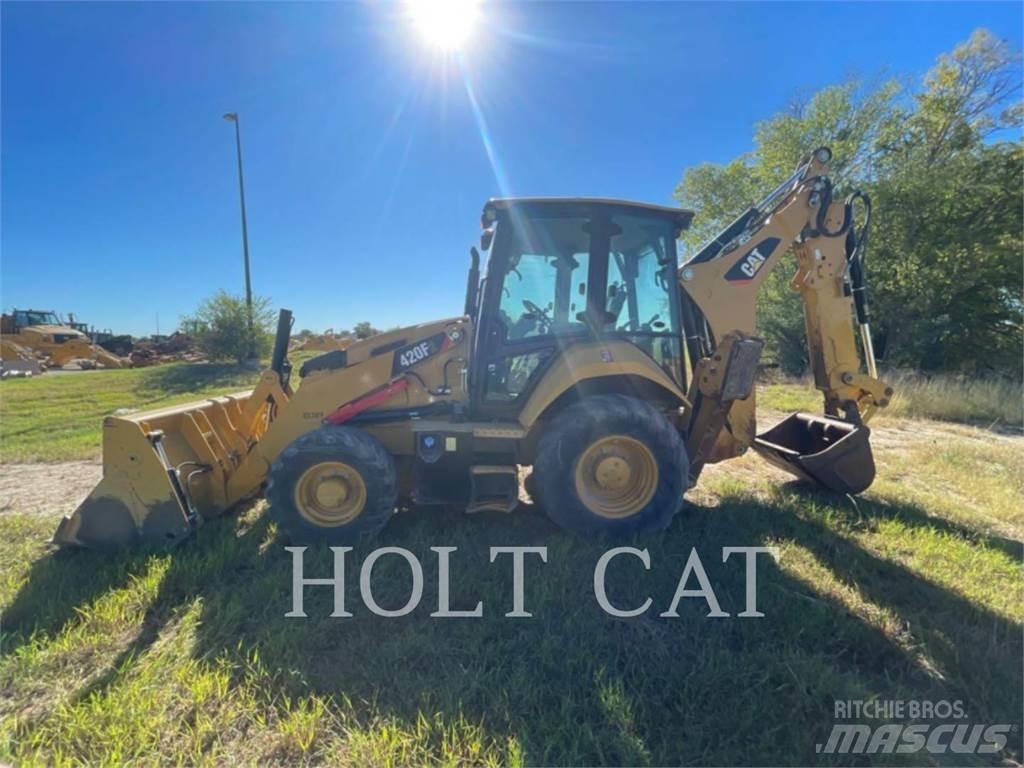 CAT 420F C4EX Товарач със заден ексватор