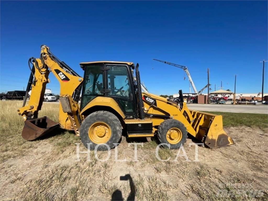 CAT 420F C4EX Товарач със заден ексватор