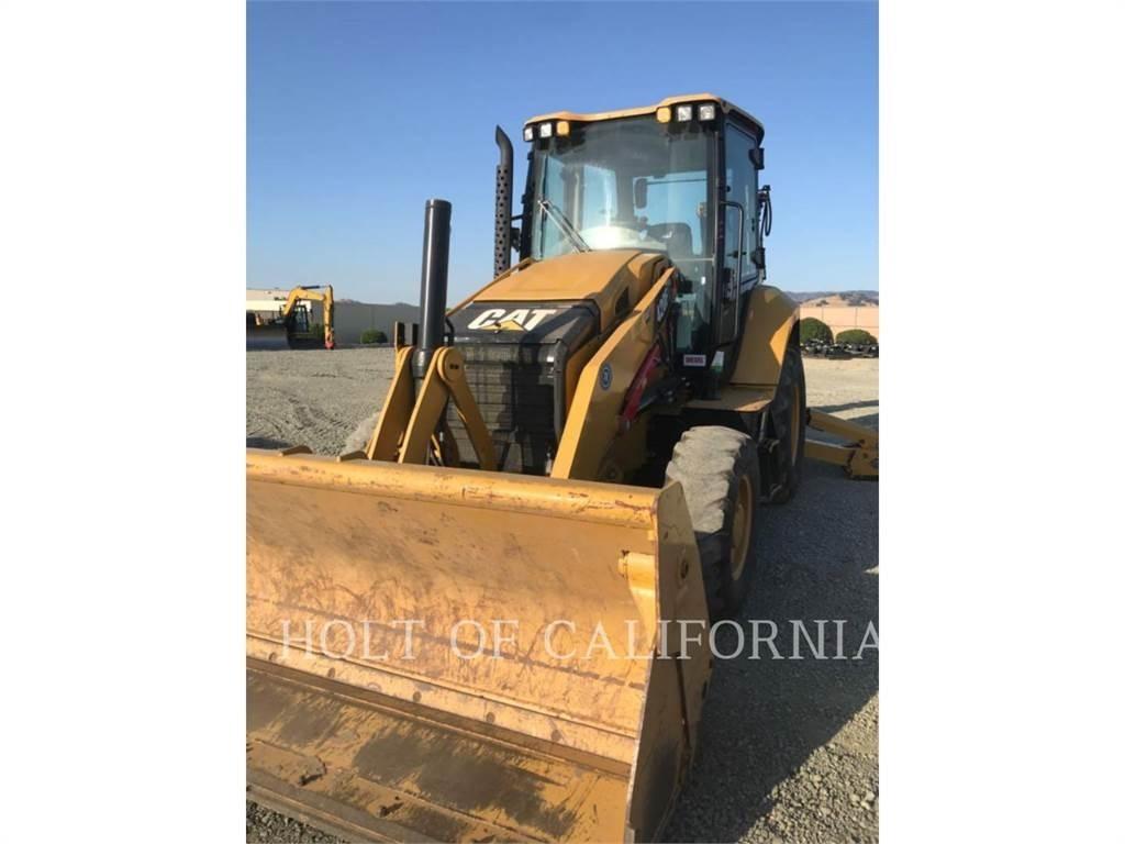 CAT 420F2 Товарач със заден ексватор