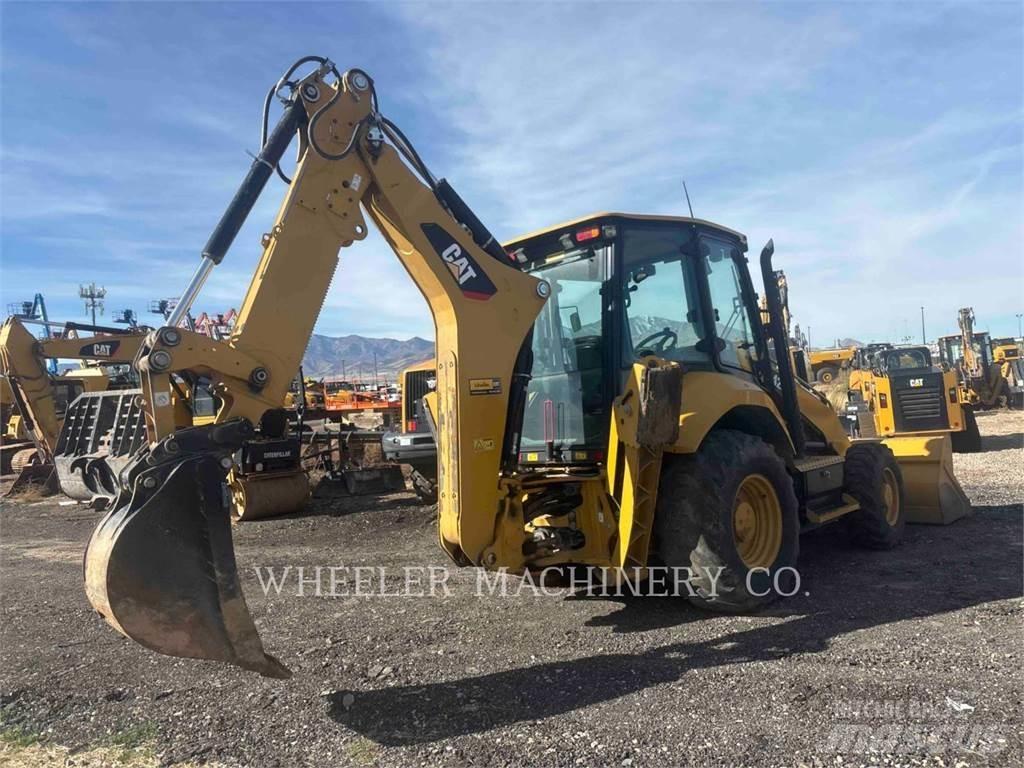 CAT 420F2 Товарач със заден ексватор