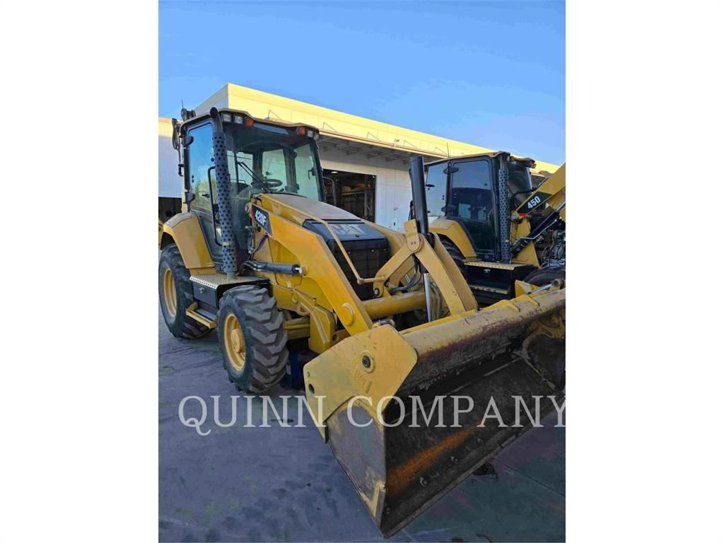CAT 420F2 Товарач със заден ексватор