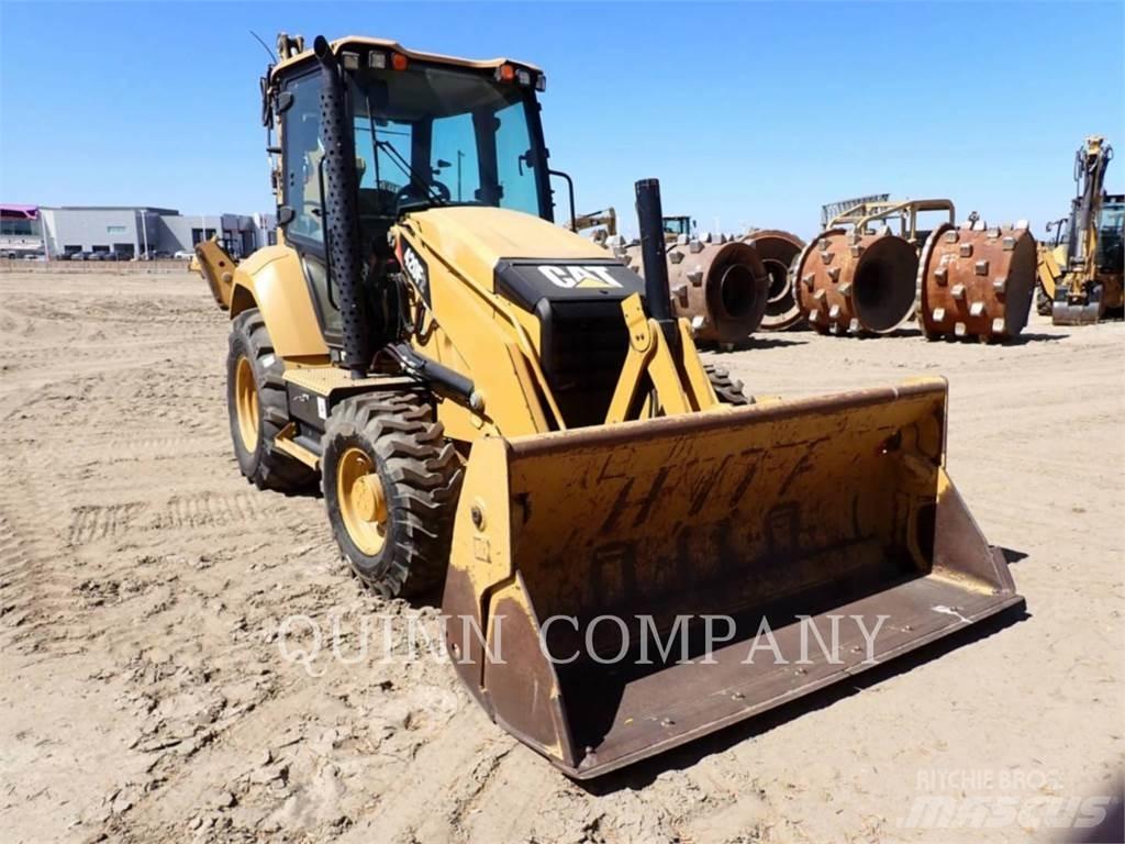 CAT 420F2 Товарач със заден ексватор