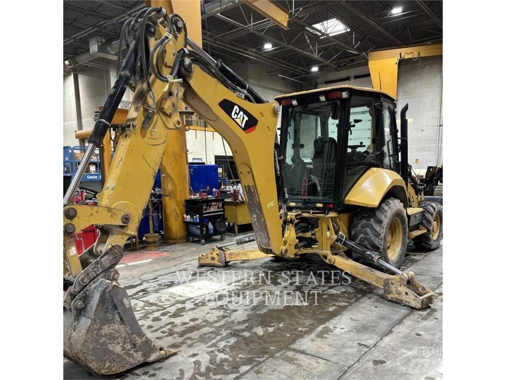 CAT 420F2 Товарач със заден ексватор