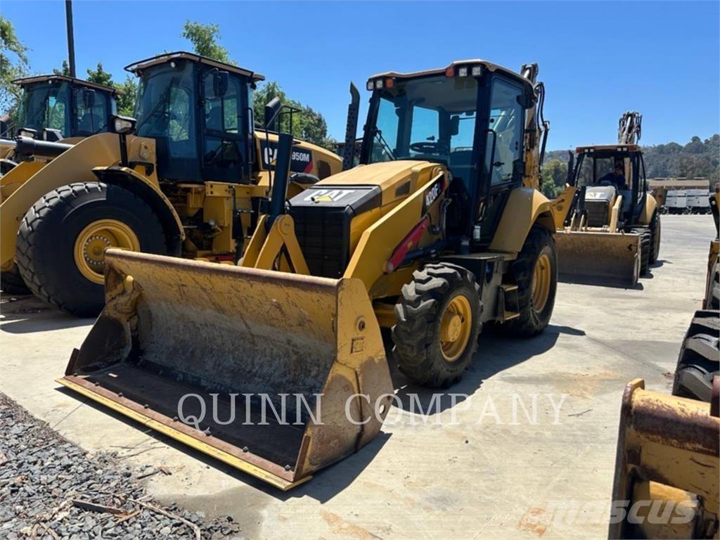 CAT 420F2 Товарач със заден ексватор