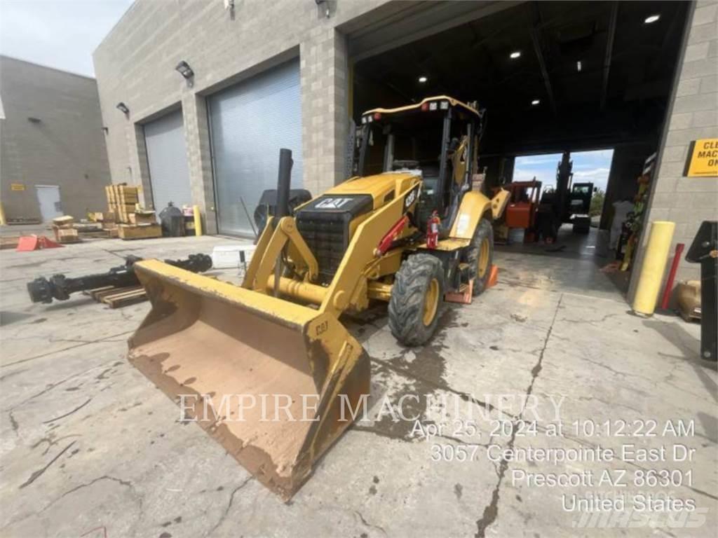 CAT 420F2 4EO Товарач със заден ексватор
